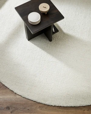 Natural white rug