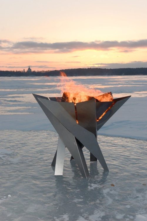 lotus fire pit