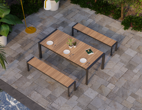 190-bench-with-table-matching