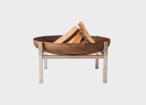 ALFRED RIESS Inuvik Steel Fire Pit - Large