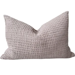 Alesund Linen Cushion 40x60cm Lumbar - Waffle