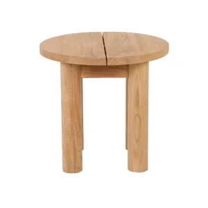 Cannes Side Table - Natural Teak