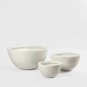 Coupe Shallow Planter Set 3