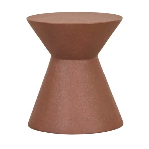 Granada Hourglass Side Table - Brique