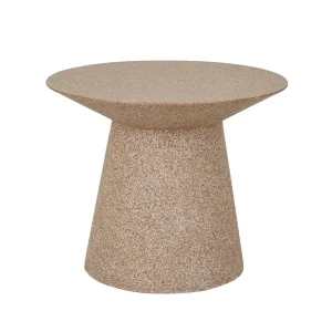Livorno Round Side Table - Terracotta Speckle