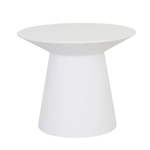 Livorno Round Side Table - White Speckle