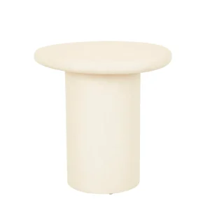 Lucia Curve Side Table - Sand Dune