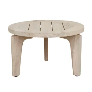 Montana Round Side Table - Aged Teak
