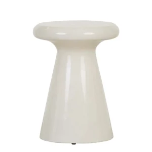 Seville Podium Large Side Table - White Tile