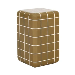 Seville Tile Side Table - Olive