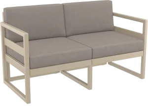 Siesta Mykonos Lounge Sofa taupe
