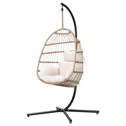 Stylish patio egg chair