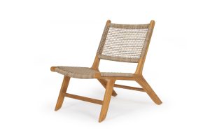 Zen Accent Chair – Washed Grey